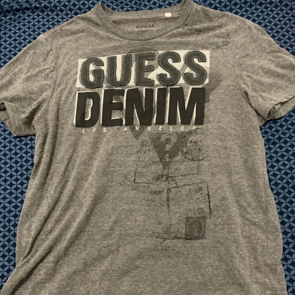 Gray Guess shirt